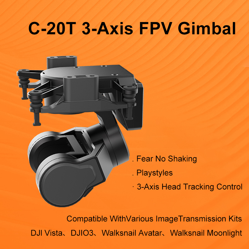 3-Axis Gimbal for FPV Racing D - مراجعة Drone Gimbal 3 Axis وسعره