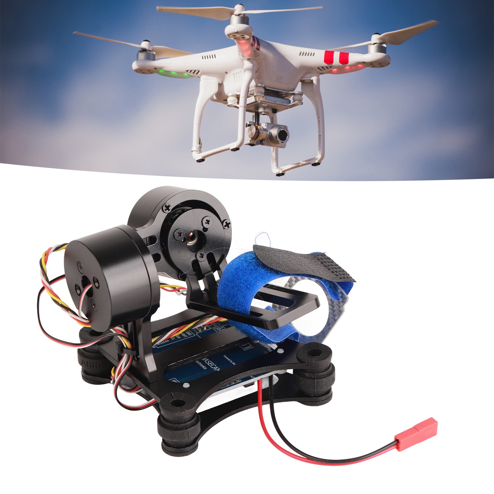 Brushless Camera Gimbal Metal  - مراجعة Drone Gimbal For Gopro وسعره