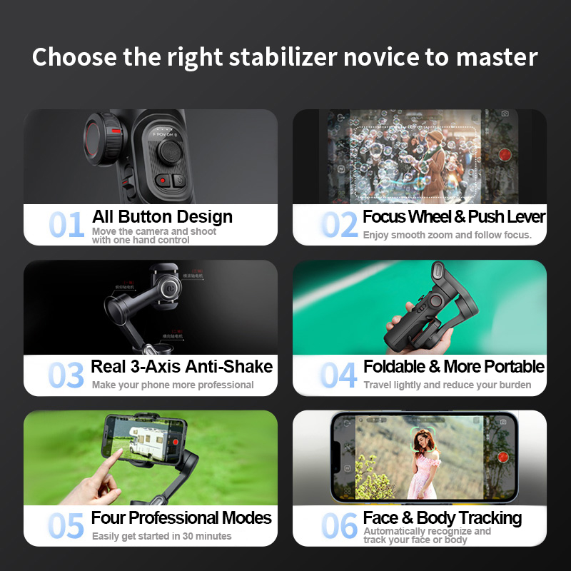 AOCHUAN 3-Axis Handheld Gimbal - مراجعة Drone Gimbal For Gopro وسعره
