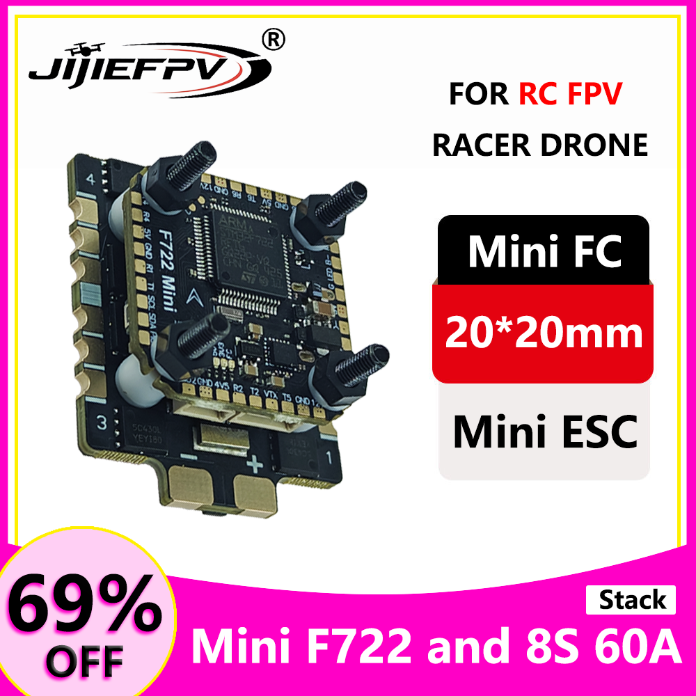 JiJieFPV F7MINI Flying Tower V - مراجعة Drone Gimbal Controller وسعره