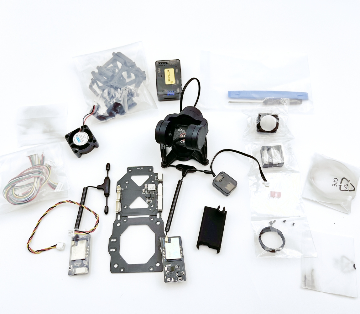NCZOBOE C-20T 3-Axis FPV Gimba - مراجعة Drone Gimbal 3 Axis وسعره