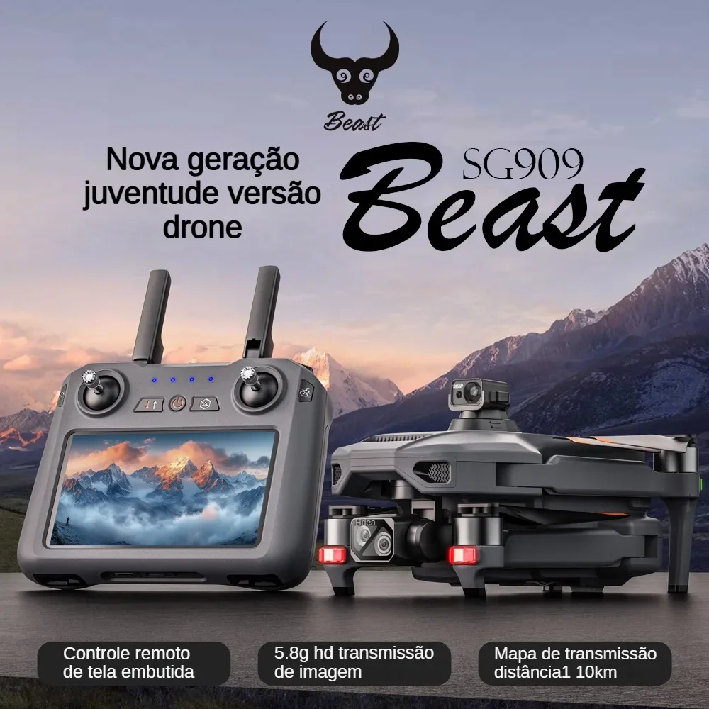 ZLL SG909 SG909MAX Professiona - مراجعة Drone Gimbal 3 Axis وسعره