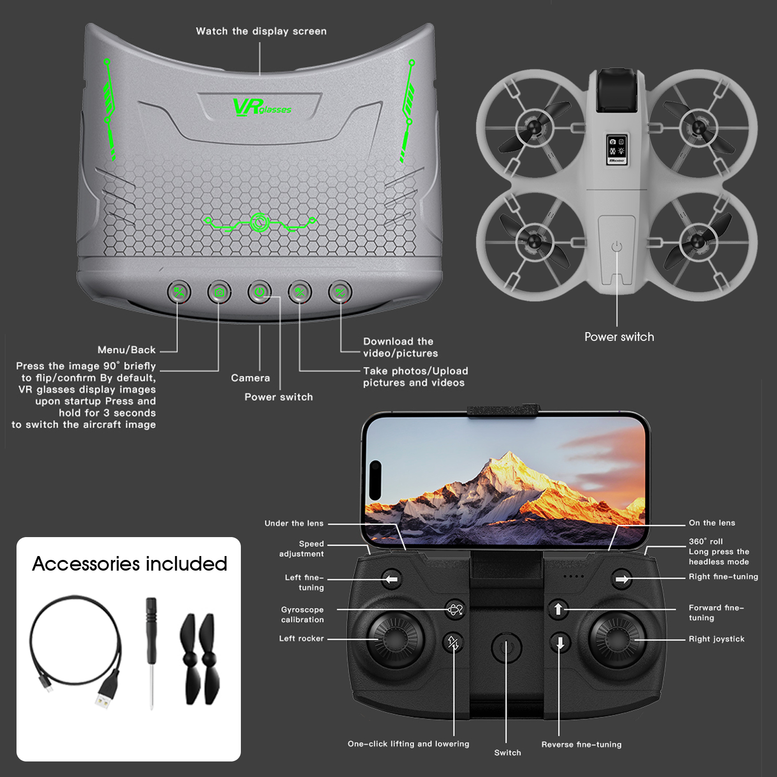 Mini Drone That Is Easy For Be - مراجعة Drone Gimbal 2 Axis وسعره