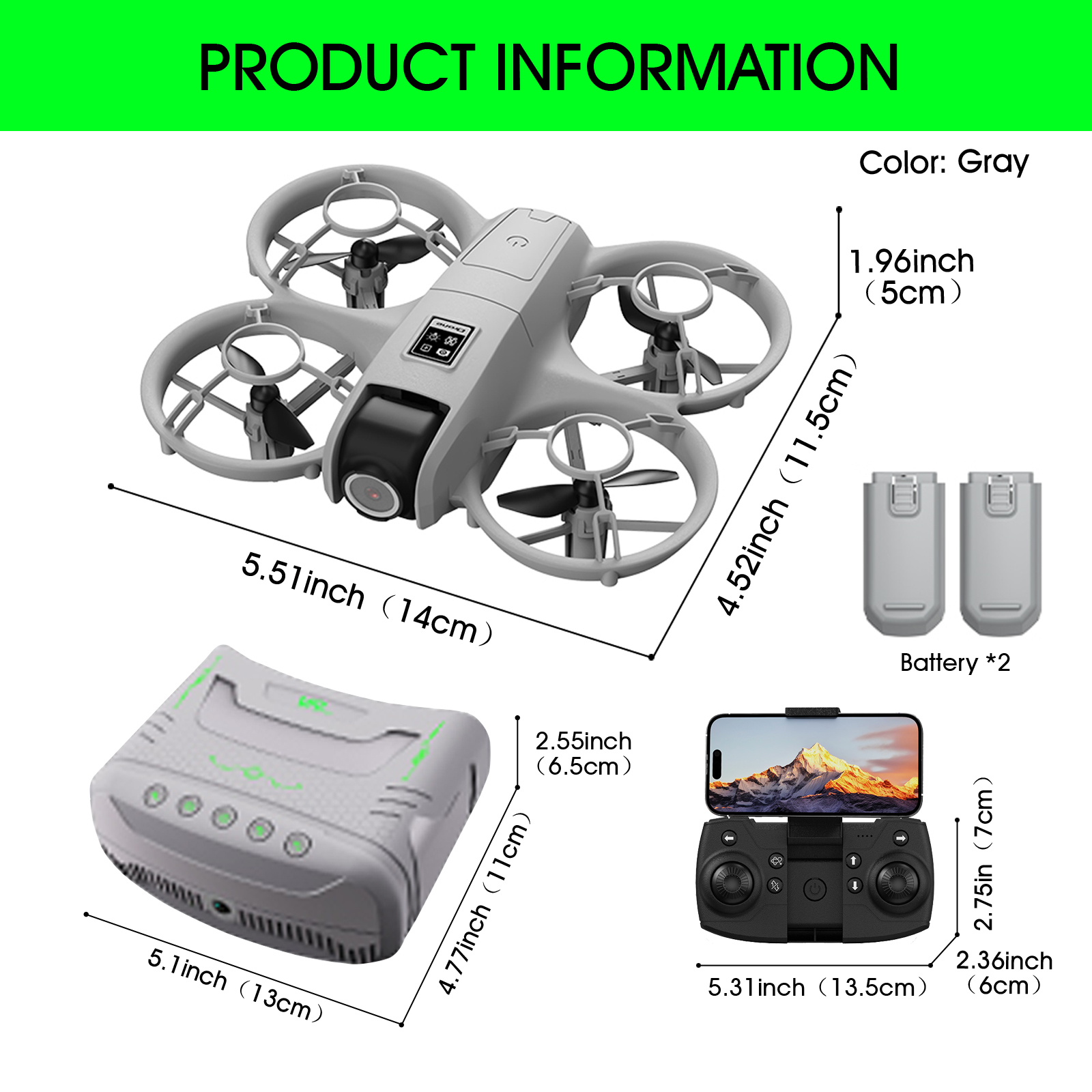 Mini Drone That Is Easy For Be - مراجعة Drone Gimbal 2 Axis وسعره